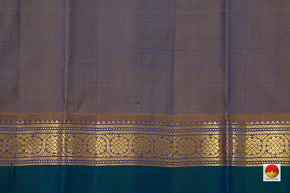 Kanchipuram Silk Saree - Handwoven Pure Silk - Pure Zari - PV J 782 - Silk Sari - Panjavarnam