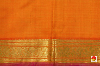 Kanchipuram Silk Saree - Handwoven Pure Silk - Pure Zari - PV J 932 - Silk Sari - Panjavarnam