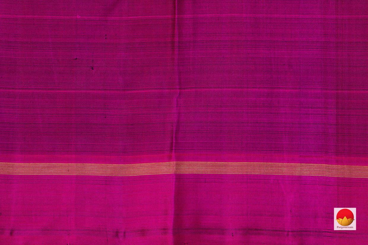 Kanchipuram Silk Saree - Handwoven Pure Silk - Pure Zari - PV NYC 559 - Silk Sari - Panjavarnam