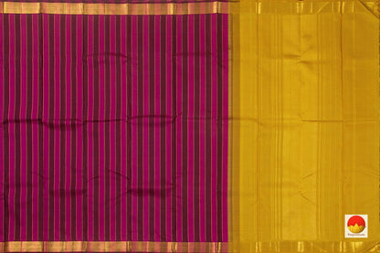 Kanchipuram Silk Saree - Handwoven Pure Silk - Pure Zari - PV NYC 785 - Silk Sari - Panjavarnam PV NYC 785