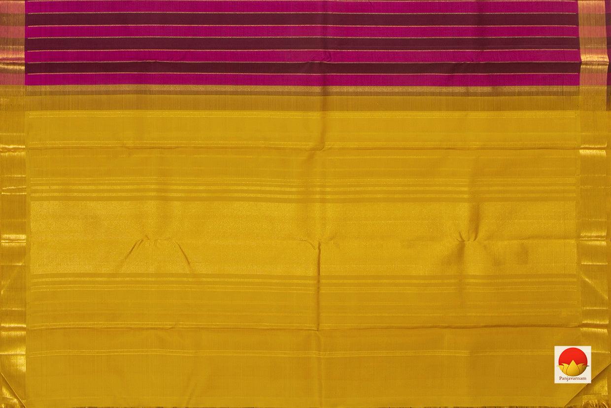 Kanchipuram Silk Saree - Handwoven Pure Silk - Pure Zari - PV NYC 785 - Silk Sari - Panjavarnam PV NYC 785