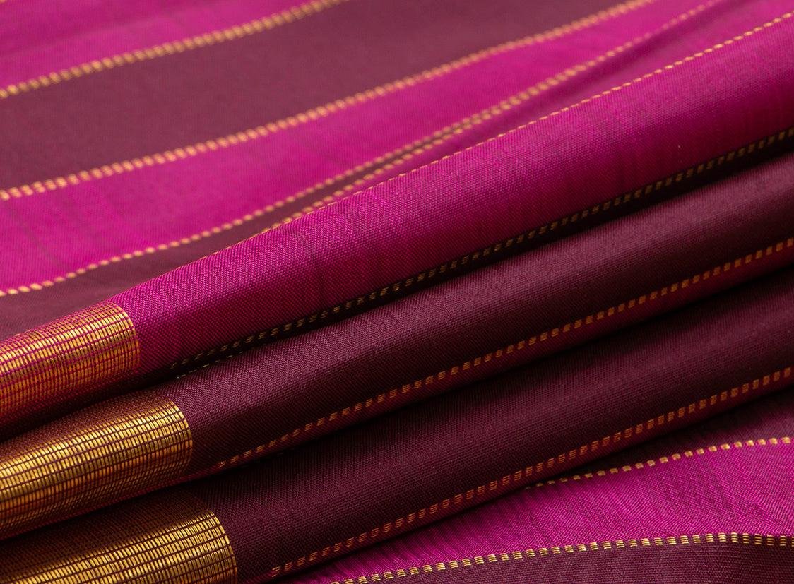 Kanchipuram Silk Saree - Handwoven Pure Silk - Pure Zari - PV NYC 785 - Silk Sari - Panjavarnam PV NYC 785