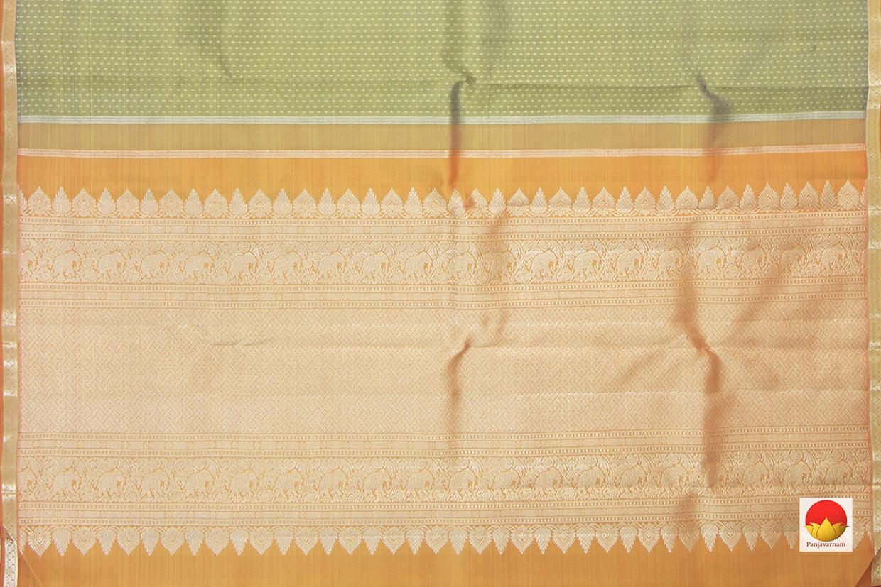 Kanchipuram Silk Saree - Handwoven Pure Silk - Pure Zari - PV NYC 847 - Silk Sari - Panjavarnam PV NYC 847