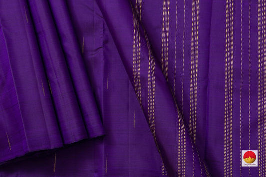 Kanchipuram Silk Saree - Handwoven Pure Silk - Pure Zari - PV NYC 932 - Silk Sari - Panjavarnam
