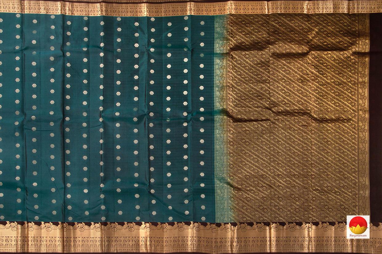 Kanchipuram Silk Saree - Pure Silk - PV NYC 577 - Silk Sari - Panjavarnam PV NYC 577