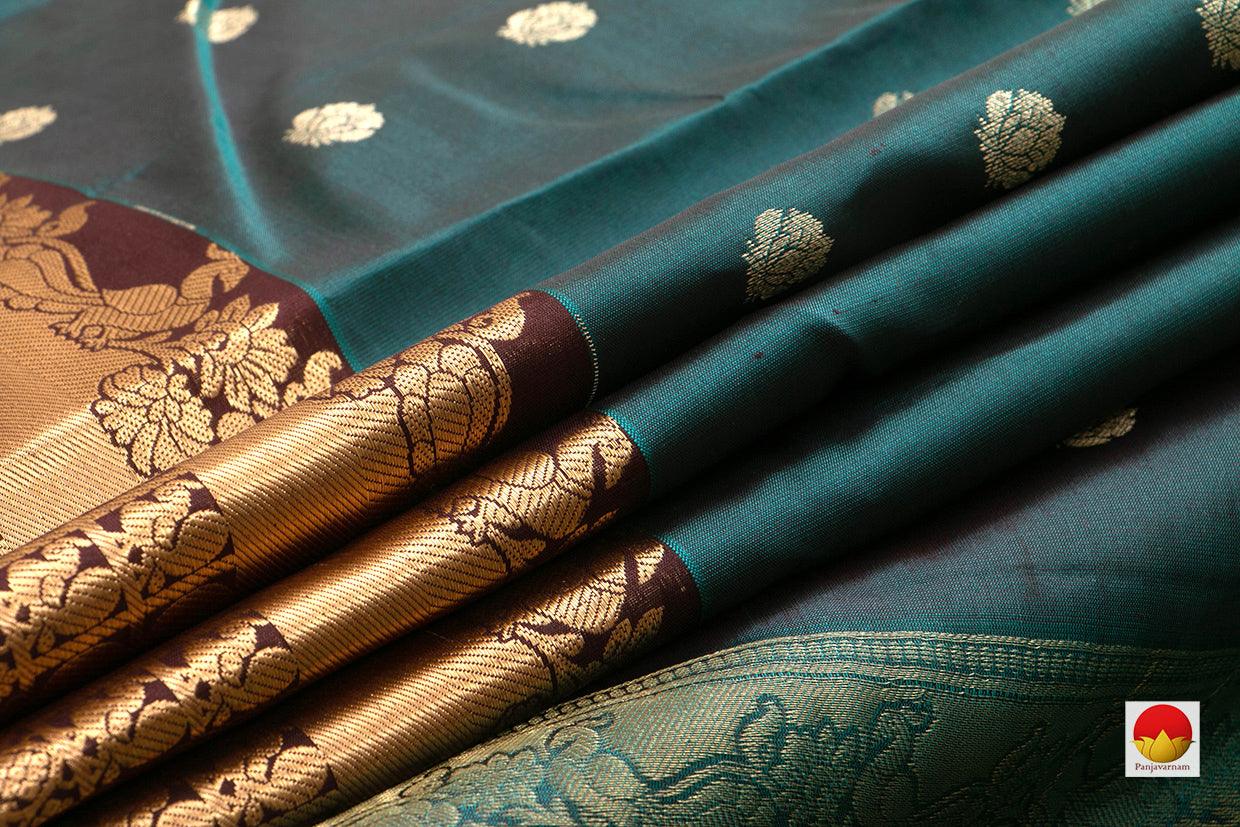 Kanchipuram Silk Saree - Pure Silk - PV NYC 577 - Silk Sari - Panjavarnam PV NYC 577