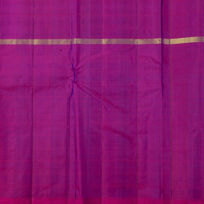 Lavender, Magenta And Grey Mubbagam Kanchipuram Silk Saree For Festive Wear PV 2052 - Silk Sari - Panjavarnam PV 2052