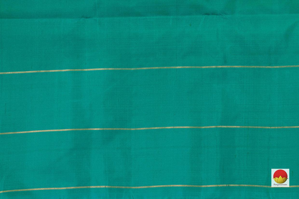Leaf Green Handwoven Soft Silk Saree Pure Silk For Festive wear PV KU 105 - Silk Sari - Panjavarnam