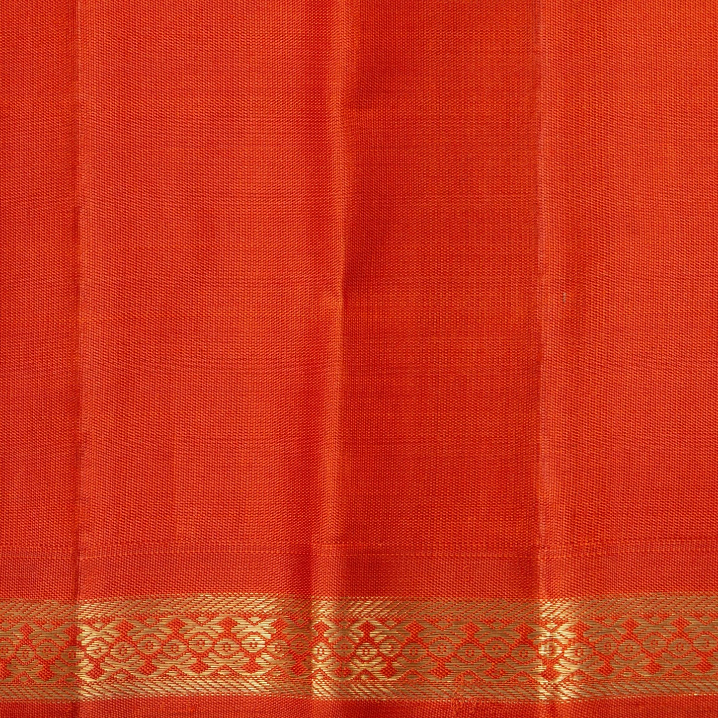 Magenta And Orange Kanchipuram Silk Saree With Small Border Handwoven Pure Silk For Wedding Wear PV NYC 1188 - Silk Sari - Panjavarnam PV NYC 1188