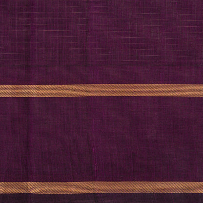 Magenta Kanchi Cotton Saree PV MM KC 116 - Cotton Saree - Panjavarnam PV MM KC 116