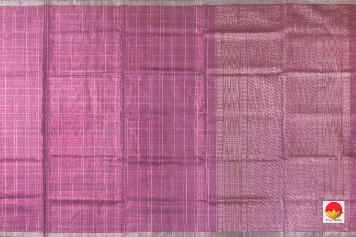 Mauve Handwoven Soft Silk By Tissue Saree Pure Silk For Festive Wear PV KU 103 - Silk Sari - Panjavarnam