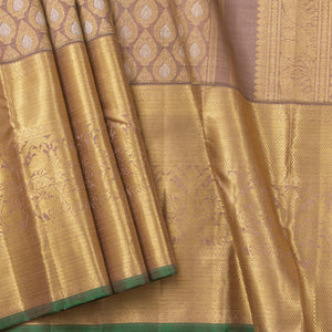 Mauve Kanchipuram Silk Saree For Wedding Wear PV NYC 1397 - Silk Sari - Panjavarnam PV NYC 1397