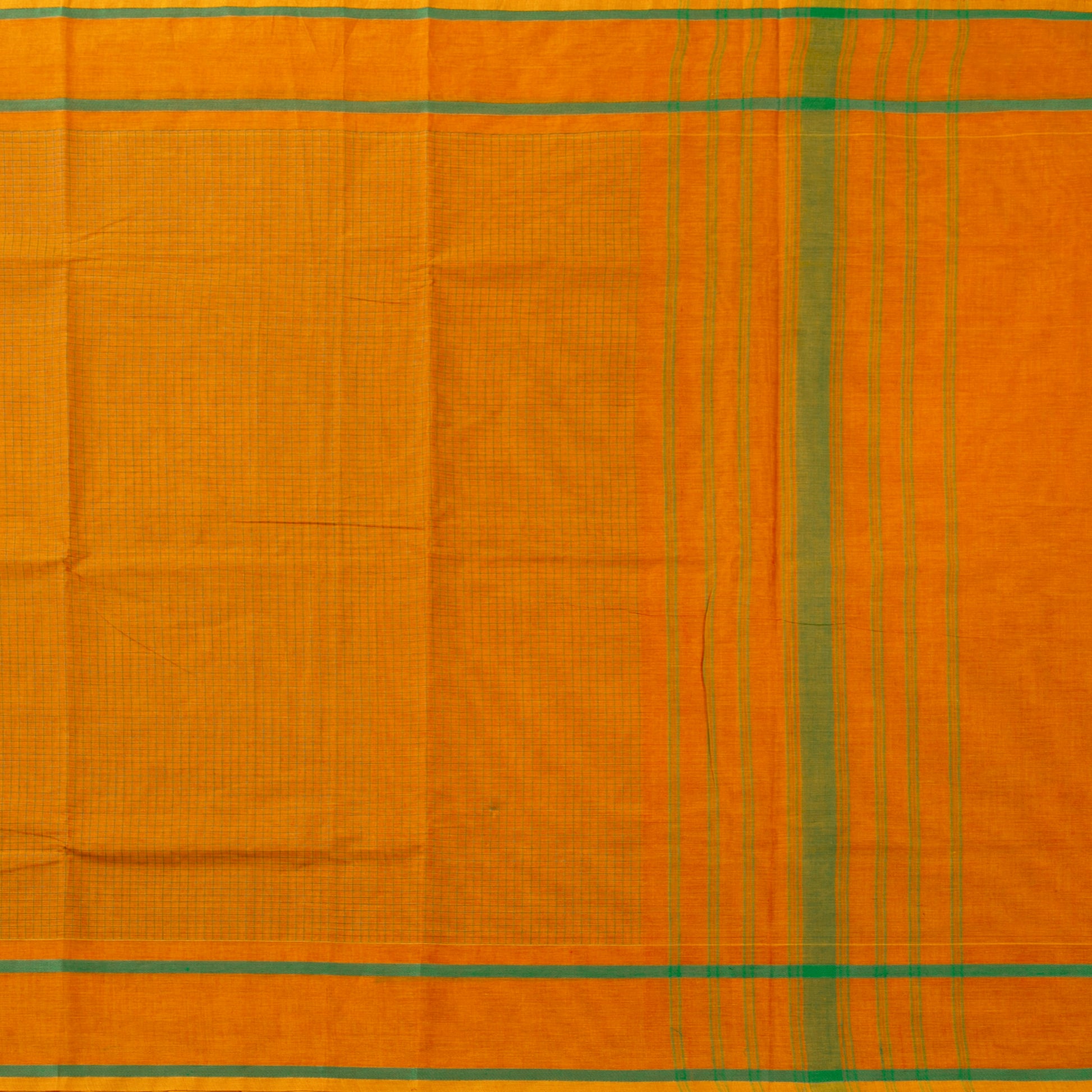 Mustard Kanchi Cotton Saree PV MM KC 111 - Cotton Saree - Panjavarnam PV MM KC 111