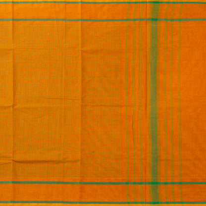 Mustard Kanchi Cotton Saree PV MM KC 111 - Cotton Saree - Panjavarnam PV MM KC 111