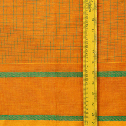 Mustard Kanchi Cotton Saree PV MM KC 111 - Cotton Saree - Panjavarnam PV MM KC 111