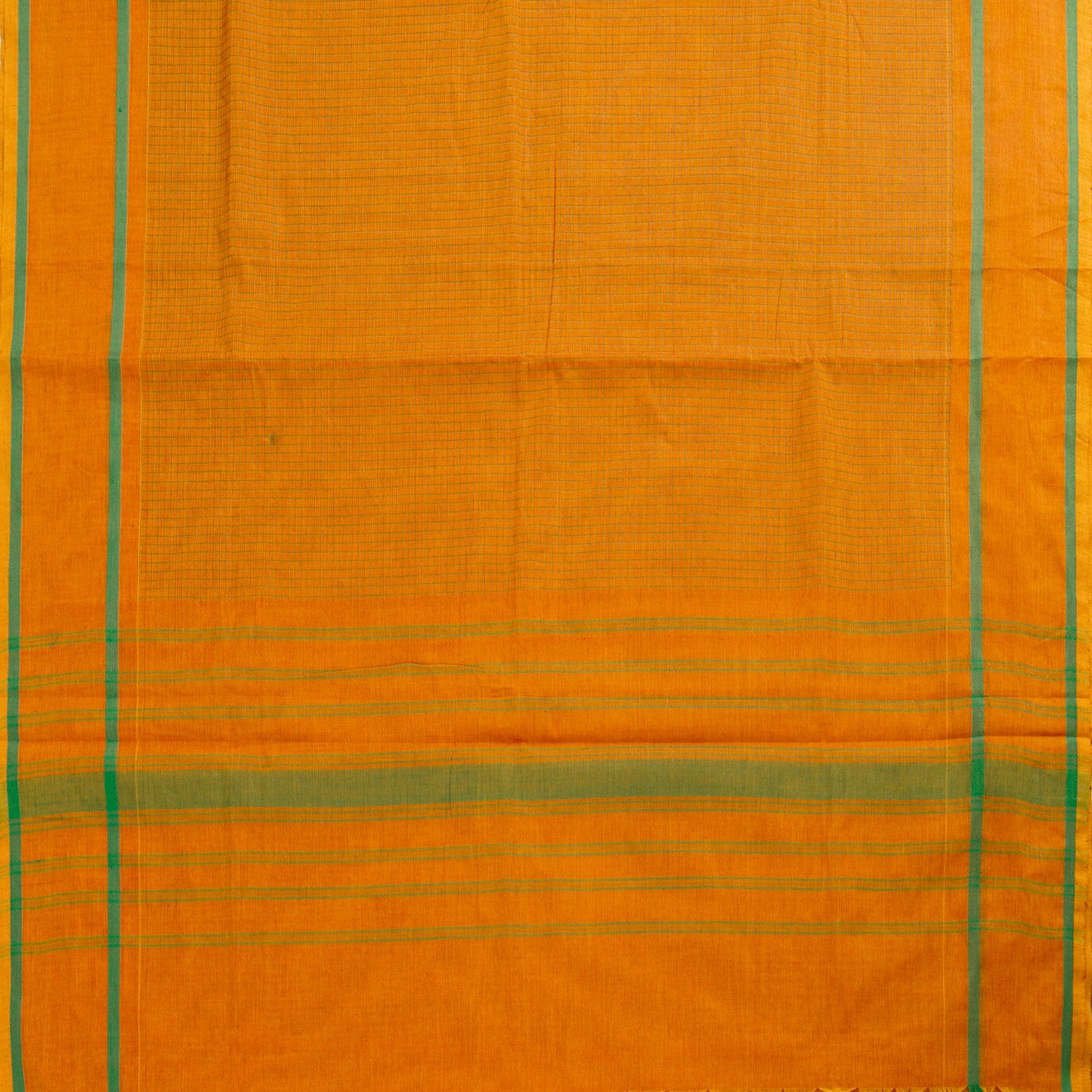Mustard Kanchi Cotton Saree PV MM KC 111 - Cotton Saree - Panjavarnam PV MM KC 111