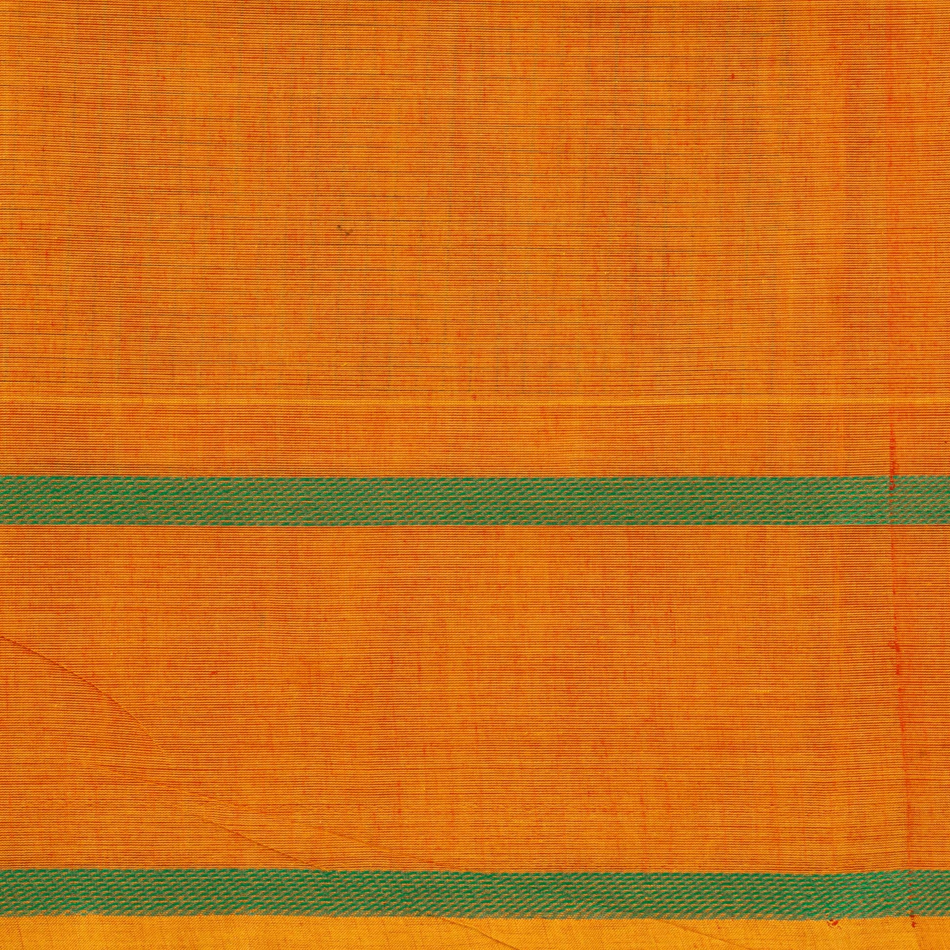 Mustard Kanchi Cotton Saree PV MM KC 111 - Cotton Saree - Panjavarnam PV MM KC 111
