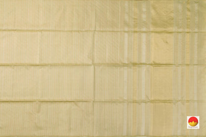 Off White Handwoven Soft Silk Saree Pure Silk For Festive Wear PV RSP 129 - Silk Sari - Panjavarnam