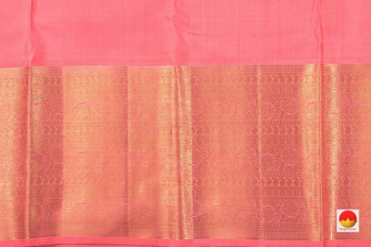 Pastel Blue And Pink Kanchipuram Silk Saree Handwoven Pure Silk Pure Zari For Wedding Wear PV NYC 774 - Silk Sari - Panjavarnam PV NYC 774