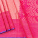 Pastel Pink Handwoven Soft Silk Saree Pure Silk For Festive Wear PV RSP 138