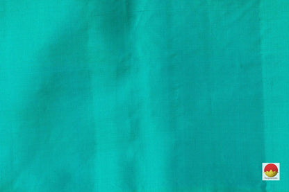 Pink And Sea Green Handwoven Soft Silk Saree Pure Silk For Festive Wear PV RSP 116 - Silk Sari - Panjavarnam PV RSP 116