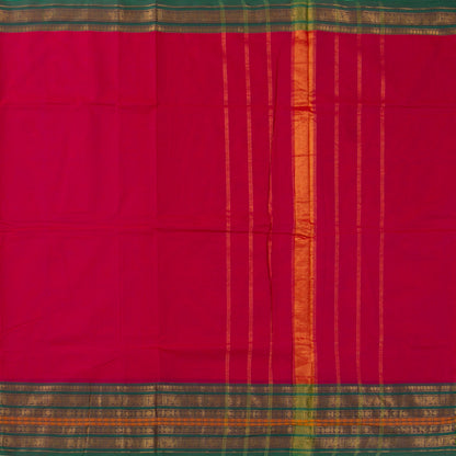 Pink Kanchi Cotton Saree PV MM KC 125 - Cotton Saree - Panjavarnam PV MM KC 125