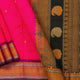 Pink Kanchi Silk Cotton Saree With Silk Thread Work Handwoven For Office Wear PV KSC 1195