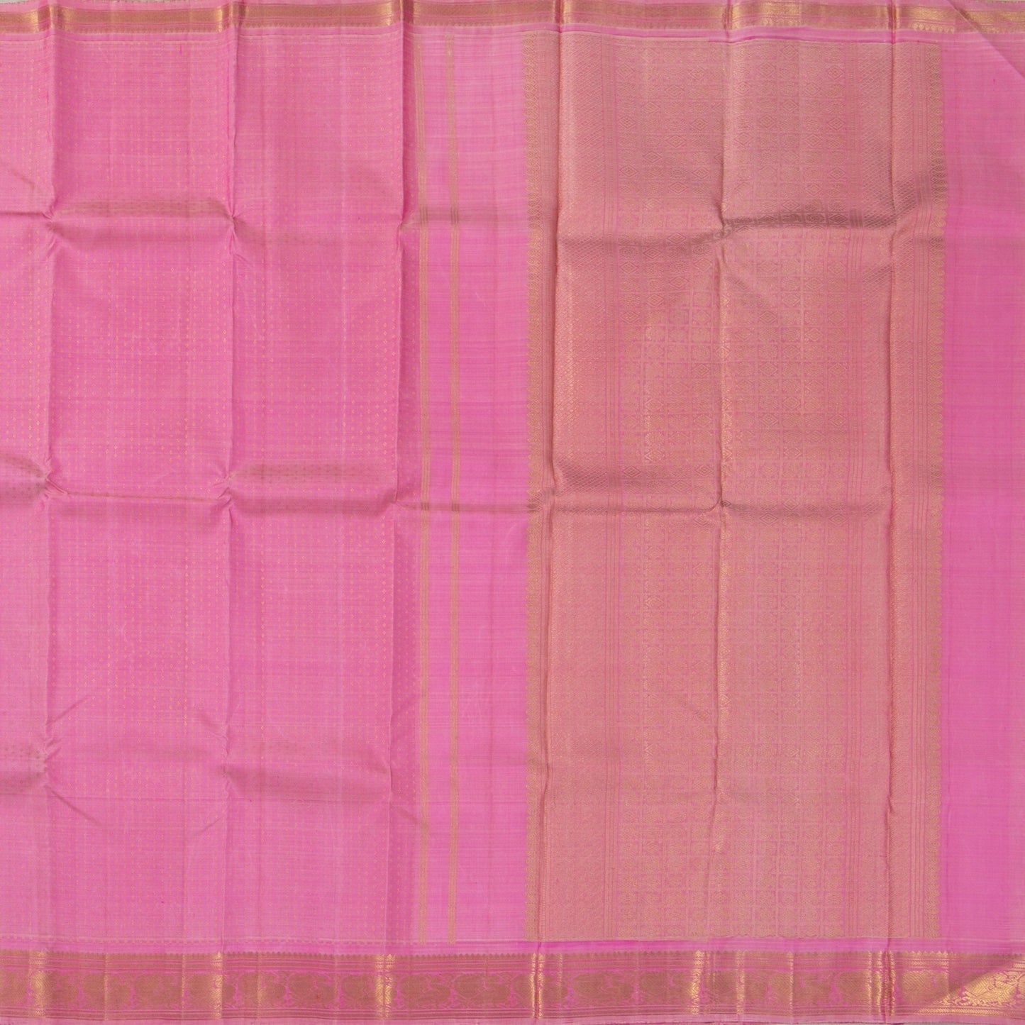 Pink Kanjivaram Silk Saree With Zari Butta For Festive Wear PV NYC 1215 - Silk Sari - Panjavarnam PV NYC 1215