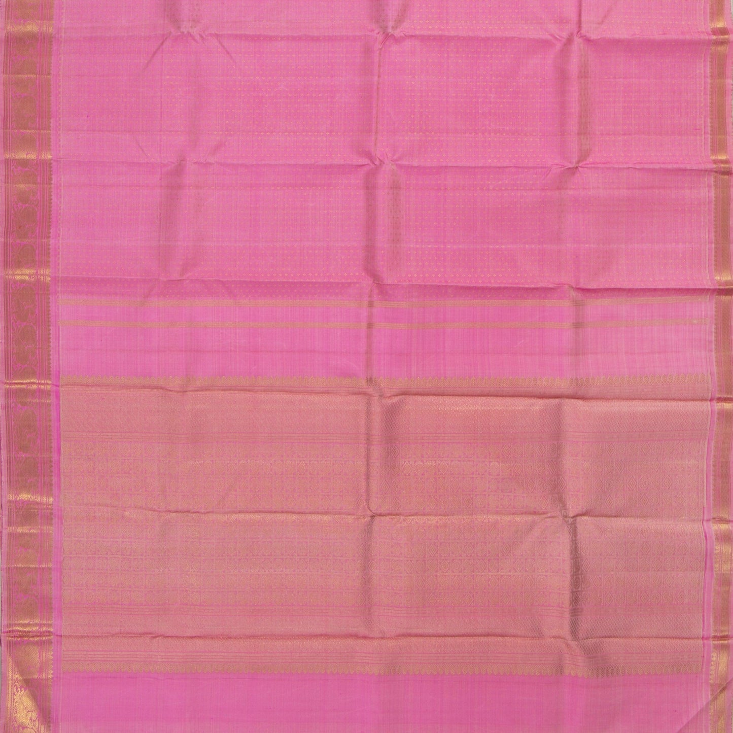 Pink Kanjivaram Silk Saree With Zari Butta For Festive Wear PV NYC 1215 - Silk Sari - Panjavarnam PV NYC 1215