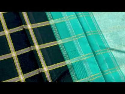 Kanchipuram Silk Saree - Handwoven Pure Silk - Pure Zari - PV NYC 683