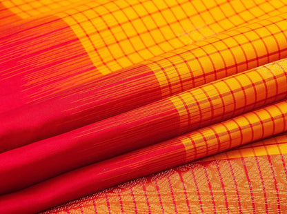 Yellow Handwoven Soft Silk Saree Pure Silk For Office Wear PV RSP 101 - Silk Sari - Panjavarnam