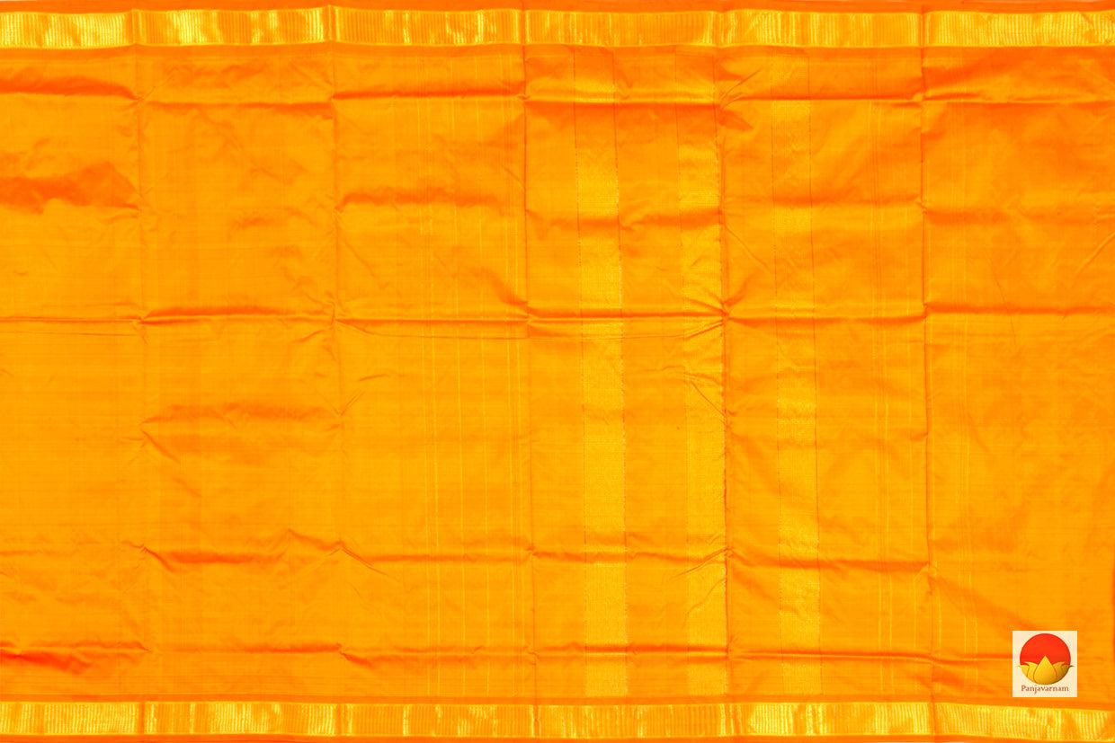 9 Yards - Kanchipuram Silk Saree - Handwoven Pure Silk - Pure Zari - PV 2050 - Saris & Lehengas - Panjavarnam PV 2050