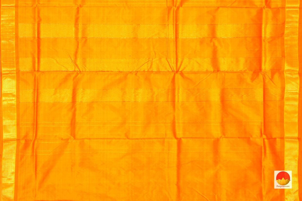 9 Yards - Kanchipuram Silk Saree - Handwoven Pure Silk - Pure Zari - PV 2050 - Saris & Lehengas - Panjavarnam PV 2050