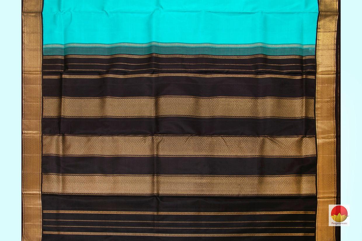9 Yards - Kanchipuram Silk Saree - Handwoven Pure Silk - Pure Zari - PV NYC 30 - Saris & Lehengas - Panjavarnam PV NYC 30