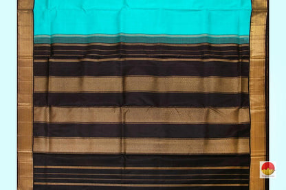 9 Yards - Kanchipuram Silk Saree - Handwoven Pure Silk - Pure Zari - PV NYC 30 - Saris & Lehengas - Panjavarnam PV NYC 30