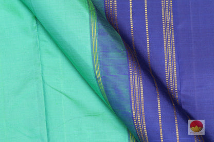 9 Yards - Traditional Design Handwoven Pure Silk Kanjivaram Saree - Pure Zari - PV NY 1005 Archives - Silk Sari - Panjavarnam