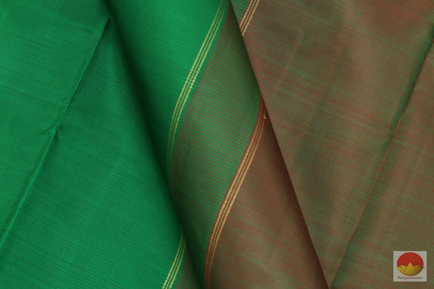 9 Yards - Traditional Design Handwoven Pure Silk Kanjivaram Saree - PV SVS 2074 Archives - 9 yards silk saree - Panjavarnam