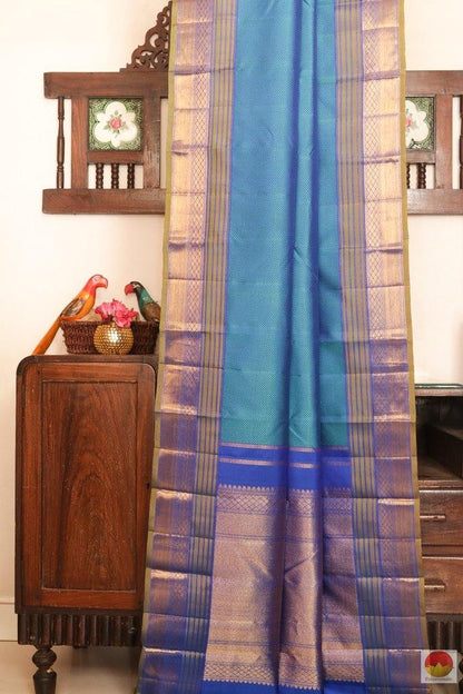 Arai Madam Handwoven Pure Silk Kanjivaram Saree - Pure Zari - PV 3446 Archives - Silk Sari - Panjavarnam