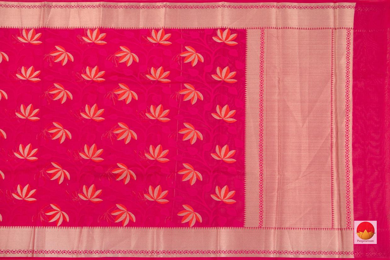 Banarasi Silk Cotton - Handwoven - Antique Zari - PSC 1162 - Archives - Silk Cotton - Panjavarnam