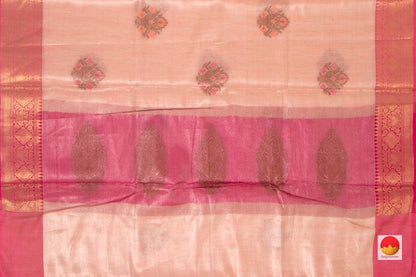 Banarasi Silk Cotton - Handwoven - Antique Zari - PSC 1173 A - Silk Cotton - Panjavarnam PSC 1173 A