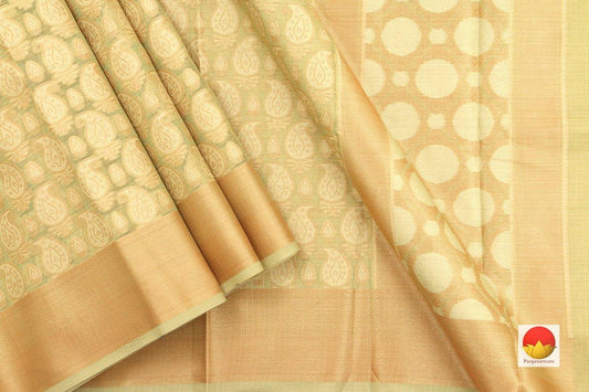 Banarasi Silk Cotton - Handwoven Saree - PSC 1020 - Archives - Silk Cotton - Panjavarnam