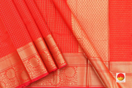 Banarasi Silk Cotton - Handwoven Saree - PSC 1029 - Archives - Silk Cotton - Panjavarnam