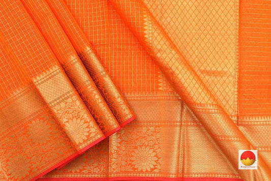 Banarasi Silk Cotton - Handwoven Saree - PSC 1030 - Archives - Silk Cotton - Panjavarnam