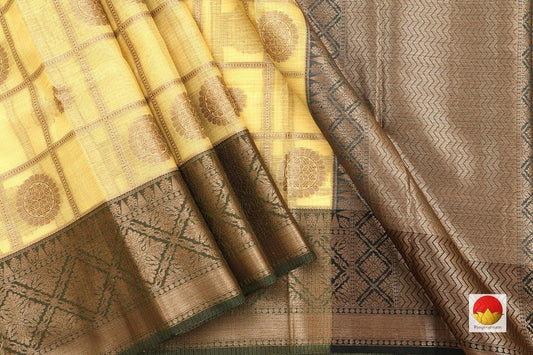 Banarasi Silk Cotton - Handwoven Saree - PSC 1032 - Archives - Silk Cotton - Panjavarnam