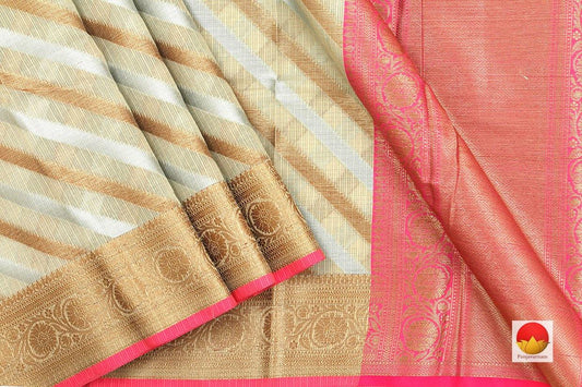 Banarasi Silk Cotton - Handwoven Saree - PSC 1033 - Archives - Silk Cotton - Panjavarnam