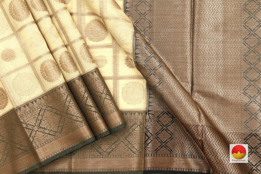 Banarasi Silk Cotton - Handwoven Saree - PSC 1036 - Archives - Silk Cotton - Panjavarnam