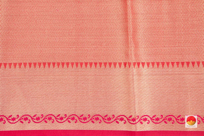 Banarasi Silk Cotton Saree - Handwoven - Antique Zari - PSC 1163 - Archives - Silk Cotton - Panjavarnam