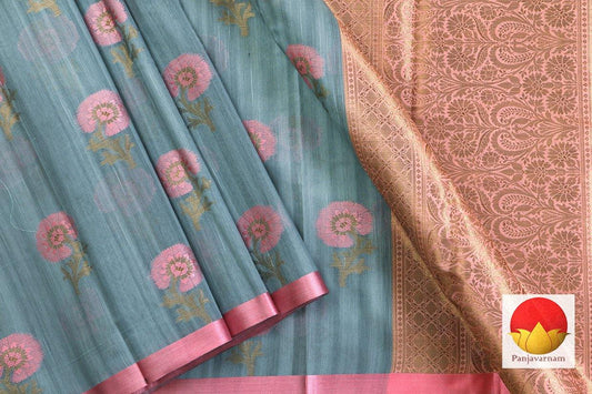 Banarasi Silk Cotton Saree - Handwoven - PSC 1006 - Archives - Silk Cotton - Panjavarnam