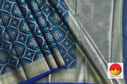 Banarasi Silk Cotton Saree - Handwoven - PSC 1007 - Archives - Silk Cotton - Panjavarnam