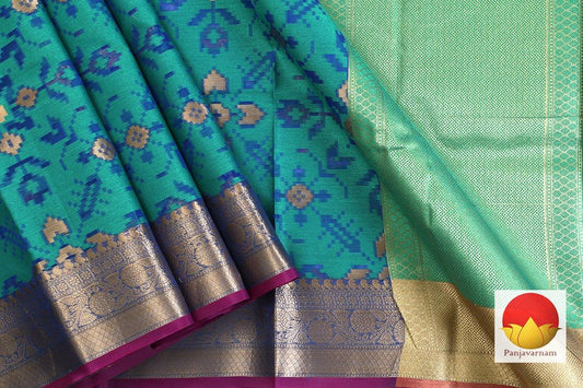 Banarasi Silk Cotton Saree - Handwoven - PSC 1014 - Archives - Silk Cotton - Panjavarnam